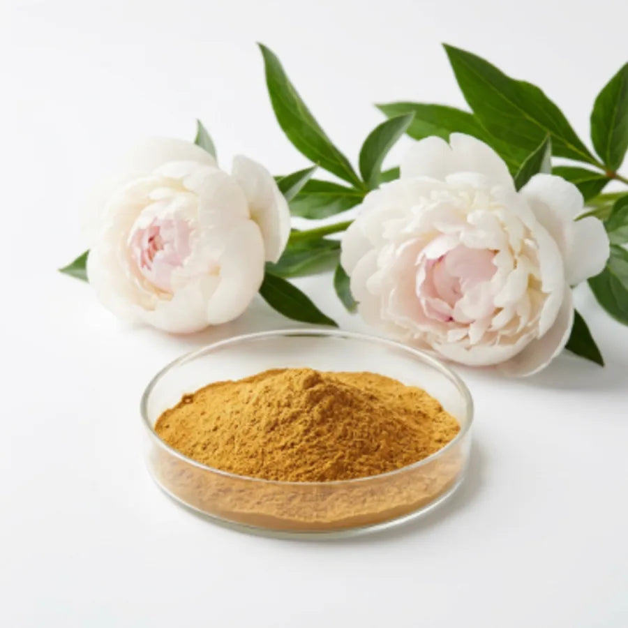 Peony flowers and paeoniflorin extract