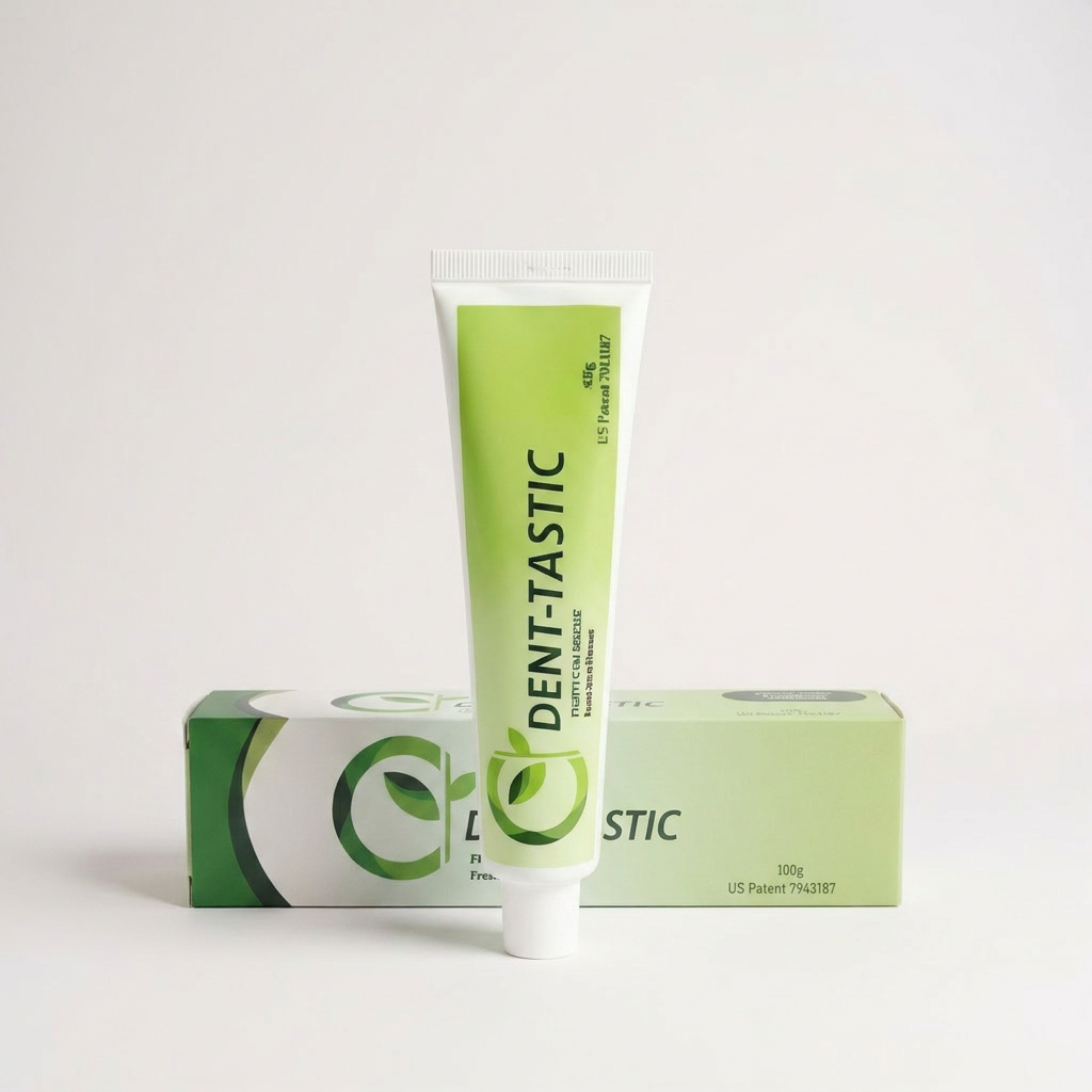 DENT-TASTIC Fresh Mint Toothpaste — 100g tube with box